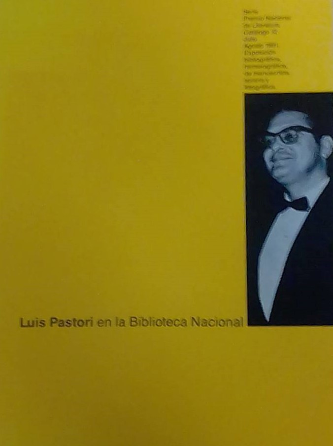 Luis Pastori en la Biblioteca Nacional